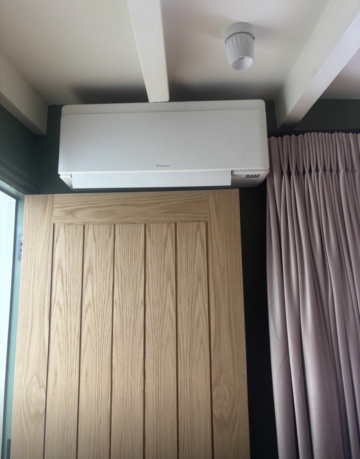 Domestic Daikin air conditioning installation