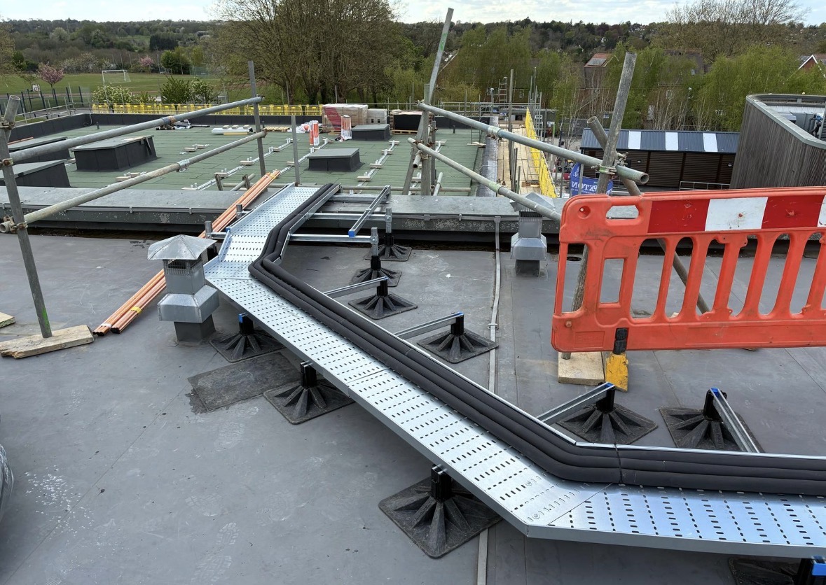 HACS commercial rooftop air conditioning installation